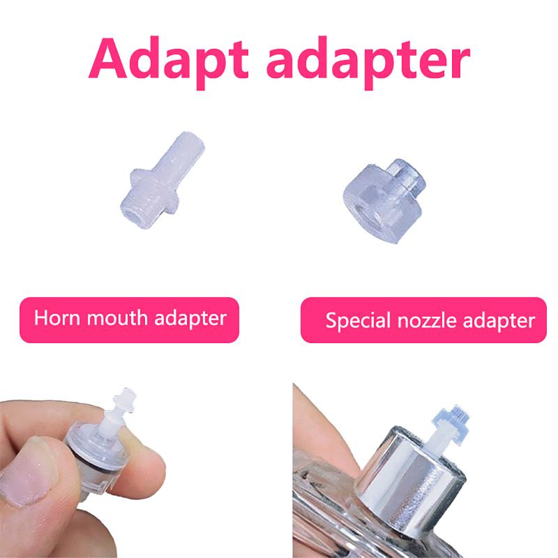 Perfume Fragrance Liquid - Parfümflaschenadapter, 2 Stück, Hornmundstück-Verbindungsstück, kein Verschwendung,