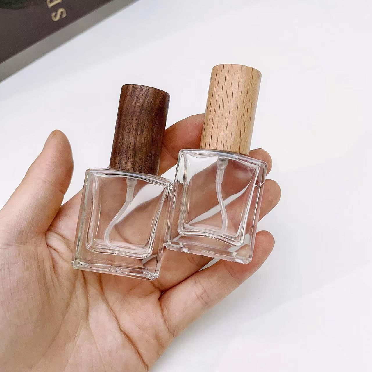 Perfume Fragrance Liquid - 10ml transparente dicke Glas-Parfüm-Sprüh flasche mit