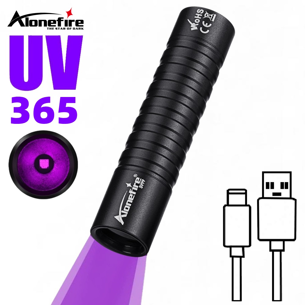 Amber Musk Oil - Schwarzlicht 365nm UV-Taschenlampe Ultraviolette Leuchte für