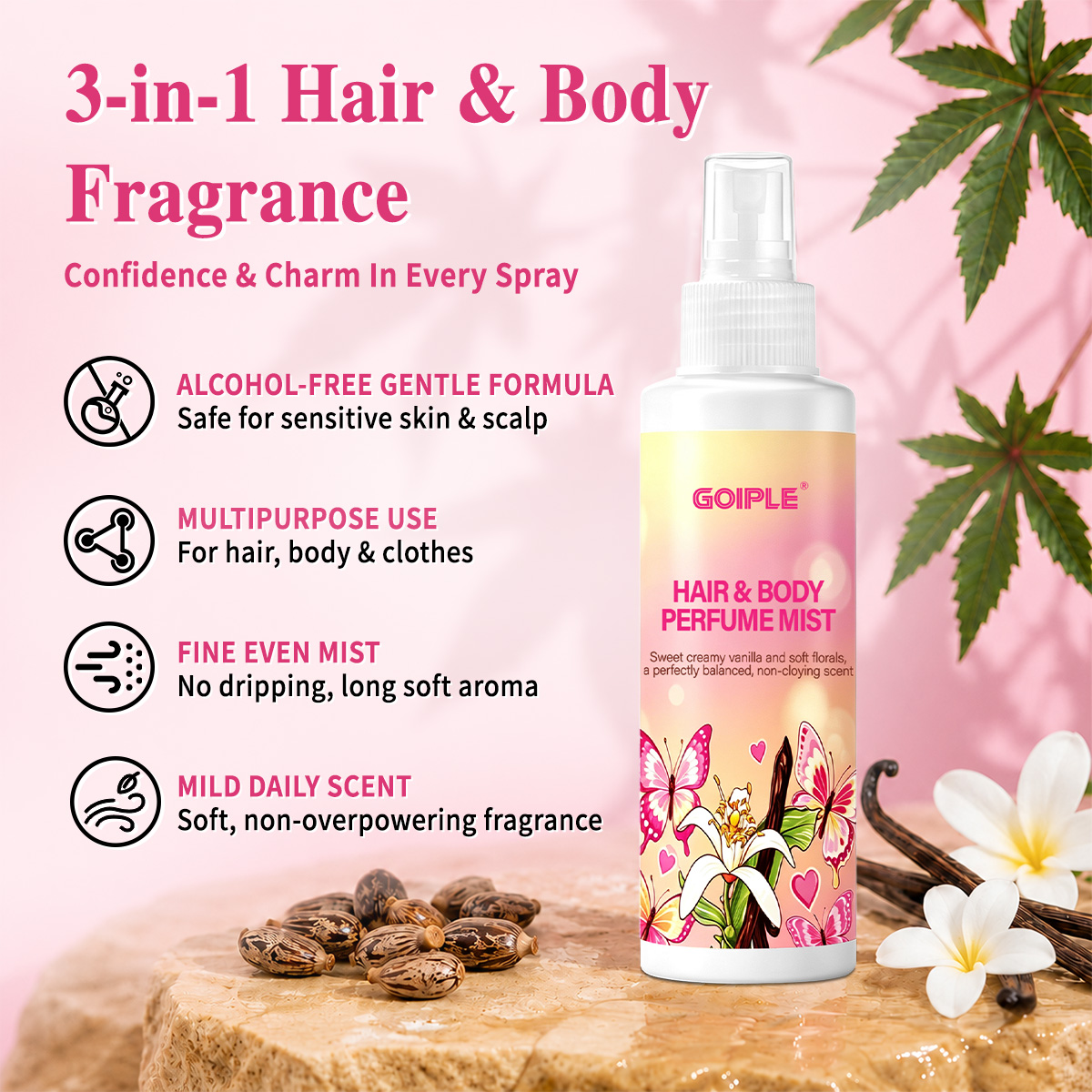 Haar- & Körper-Parfüm-Nebel, H – Perfume Aroma Fragrance Bewertung und Preis